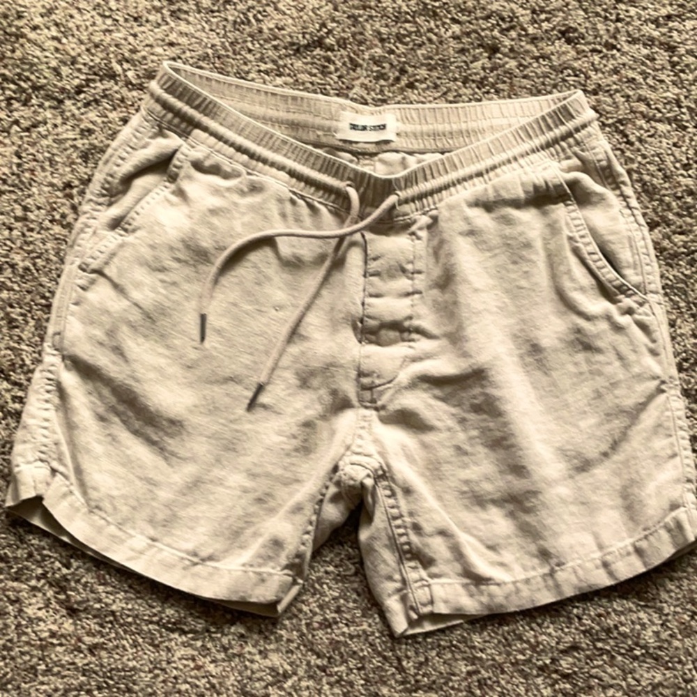 Men’s, Taylor Stitch, Small, Linen, khaki Shorts